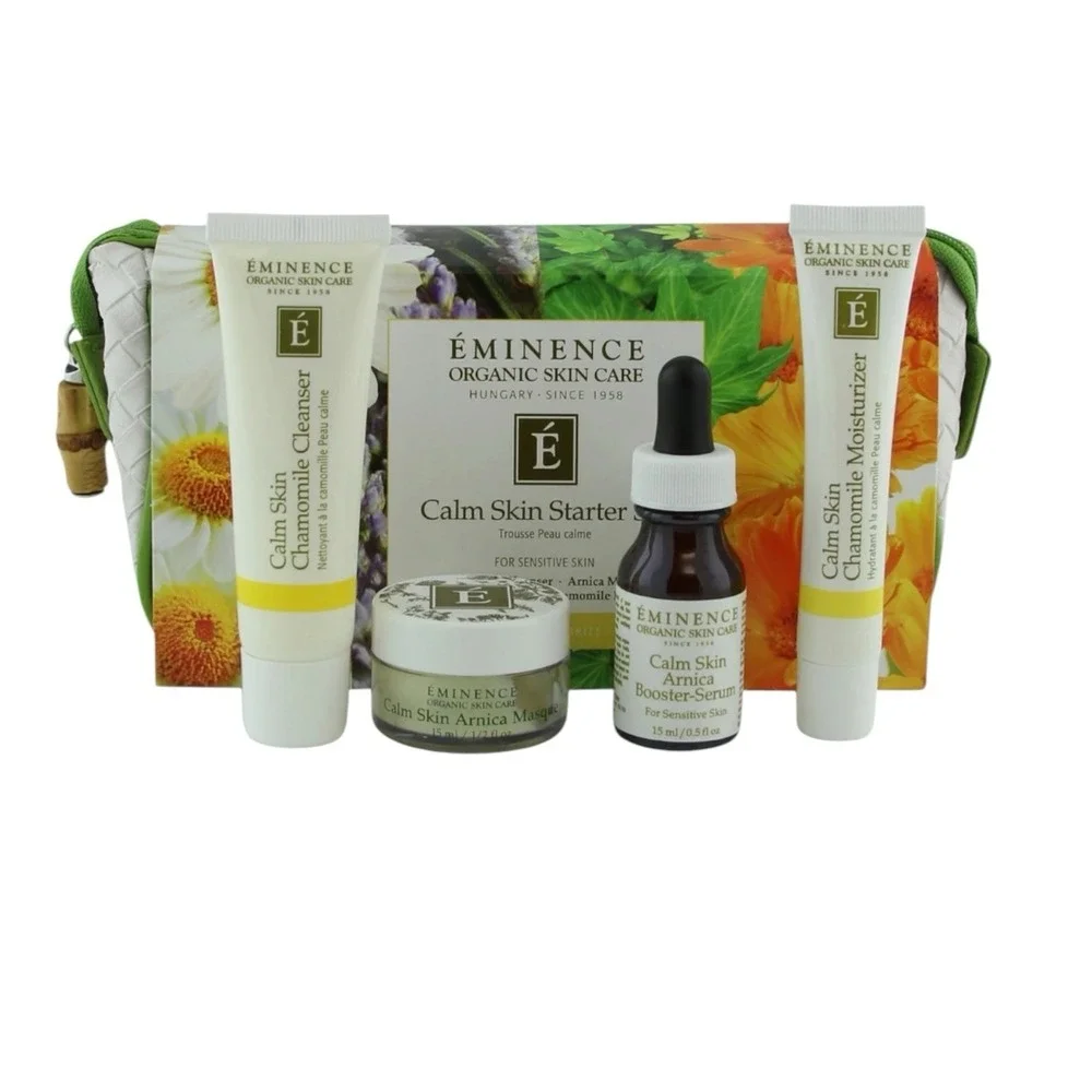 Eminence Calm Skin Starter Set. Skin Care System